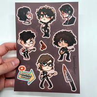 Image 1 of My Chemical Romance Warped '05 5x7 Sticker Sheet