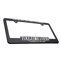 TD Club License Plate Frame ( Black / Chrome )