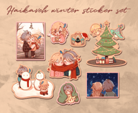 [IN STOCK] HAIKAVEH WINTER/CHRISTMAS STICKERS