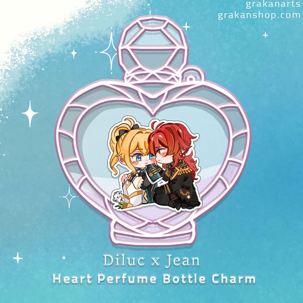 Image of Jealuc Liquid Perfume Bottle Charm