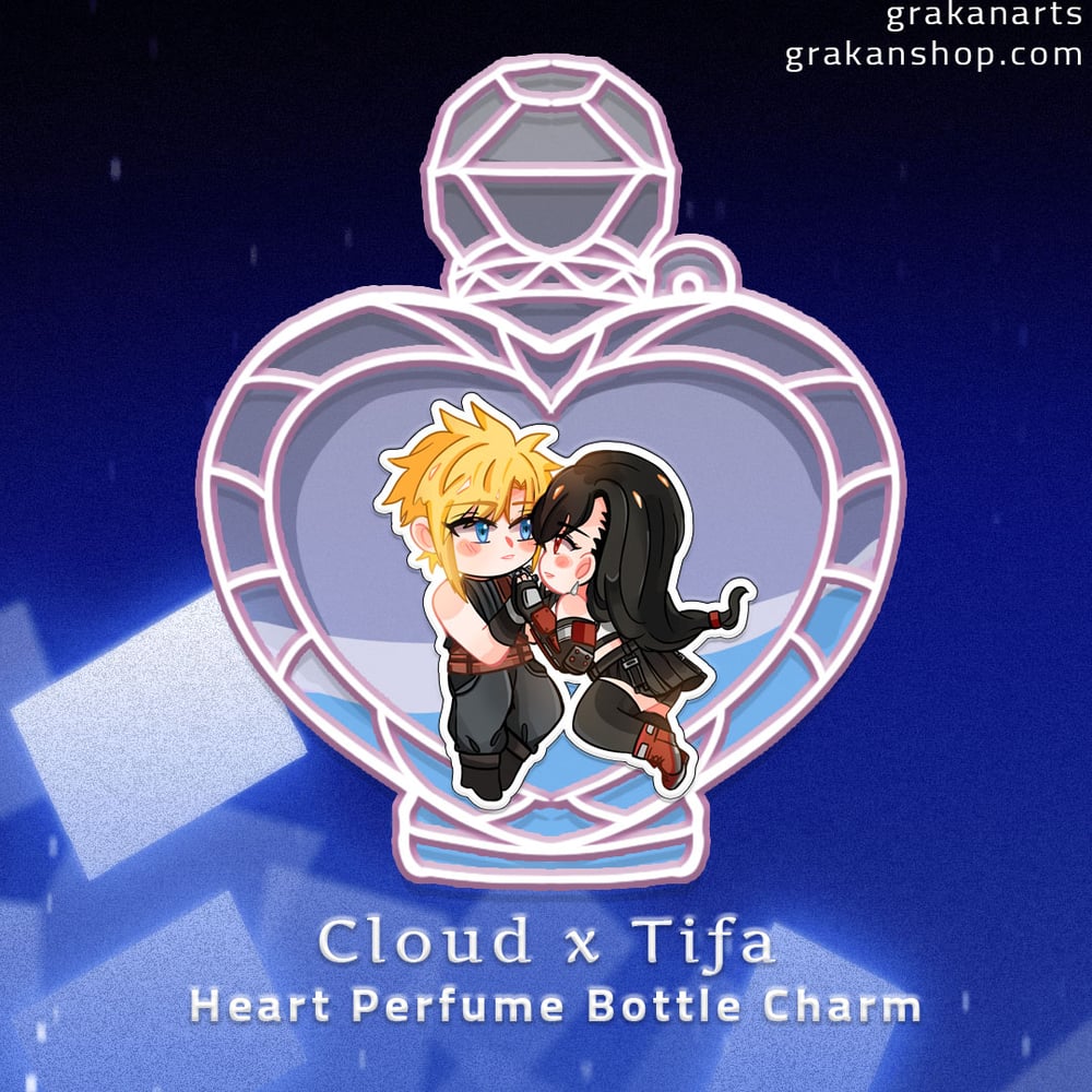 Image of Cloti Liquid Perfume Bottle Charm