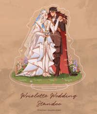 Image 2 of [IN-STOCK] WRIOLETTE WEDDING STANDEE