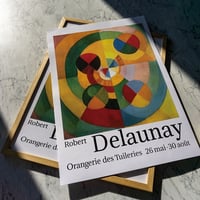 Image 1 of Orangerie des Tuileries - Rythme, Joie de Vivre | Robert Delaunay - 1976 | Event Poster