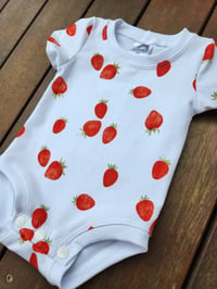 Image 2 of Strawberries Bodysuit
