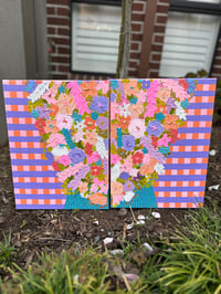Image 4 of Sweet Rosey diptych
