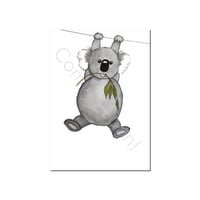 Greeting card - Hanging Koala - COMING SOON!