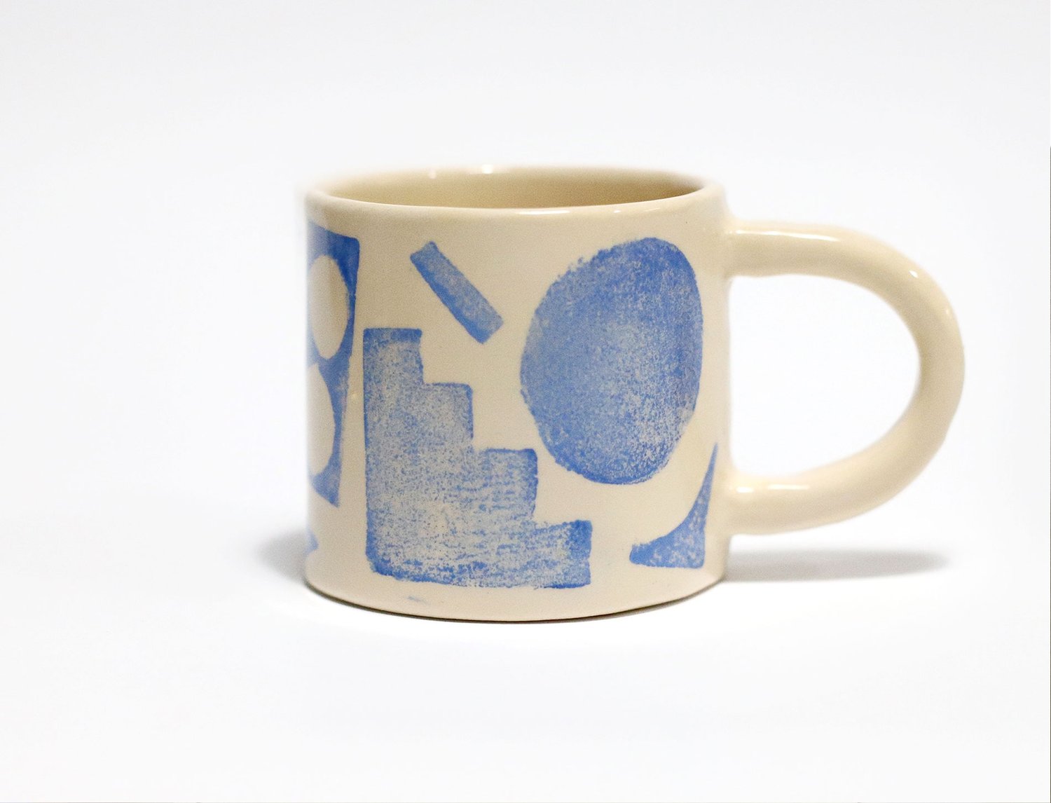 Image of BLUE SHAPES CLASSIC MUG