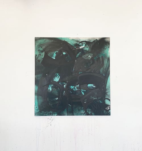 Image of  BLACK INK TO BRIGHTEN THE MIND (ODE TO PIERRE SOULAGES) / Niels Shoe Meulman