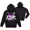 Hoodie X2VR black purple