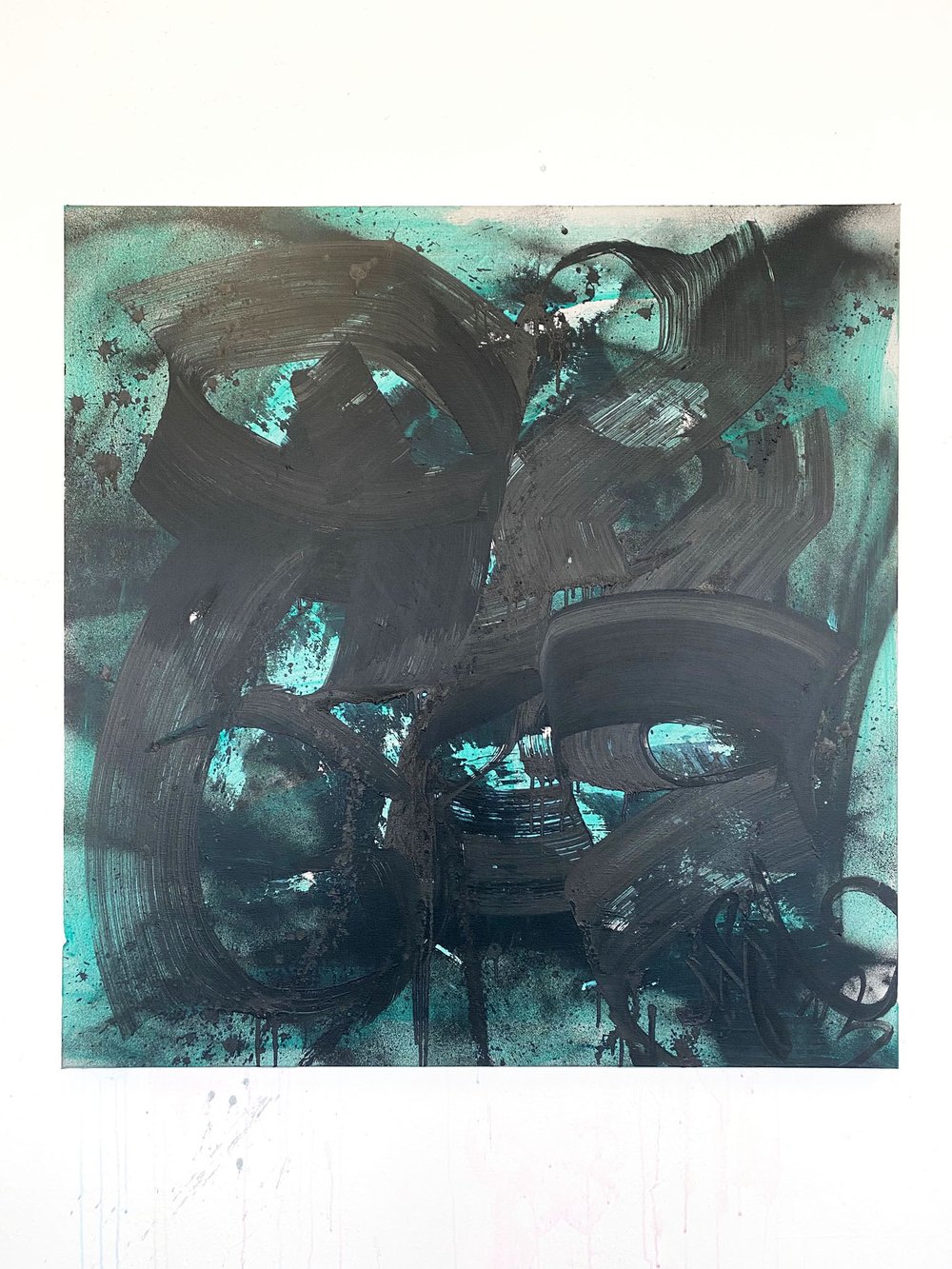 Image of  BLACK INK TO BRIGHTEN THE MIND (ODE TO PIERRE SOULAGES) / Niels Shoe Meulman