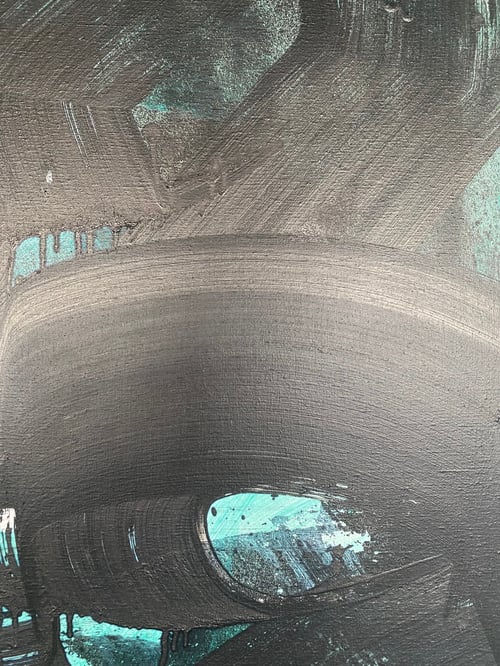 Image of  BLACK INK TO BRIGHTEN THE MIND (ODE TO PIERRE SOULAGES) / Niels Shoe Meulman