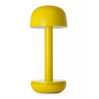 Image 1 of 'Two' chargeable Table lamp by Humble - Yellow 