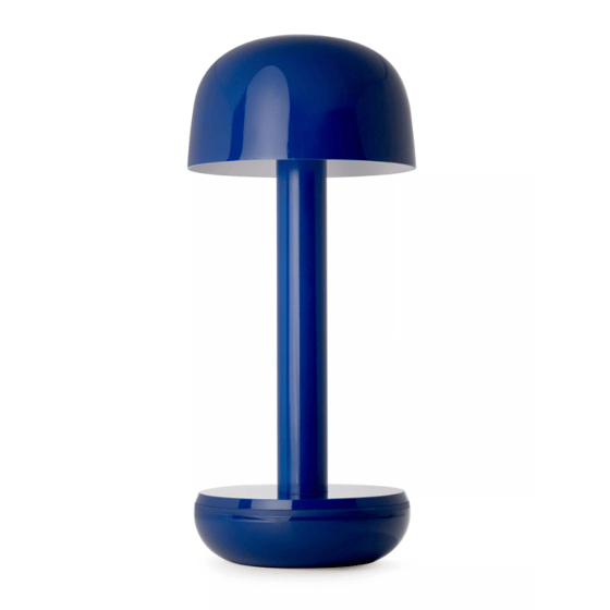 Image of 'Two' chargeable Table lamp by Humble - Cobalt Blue