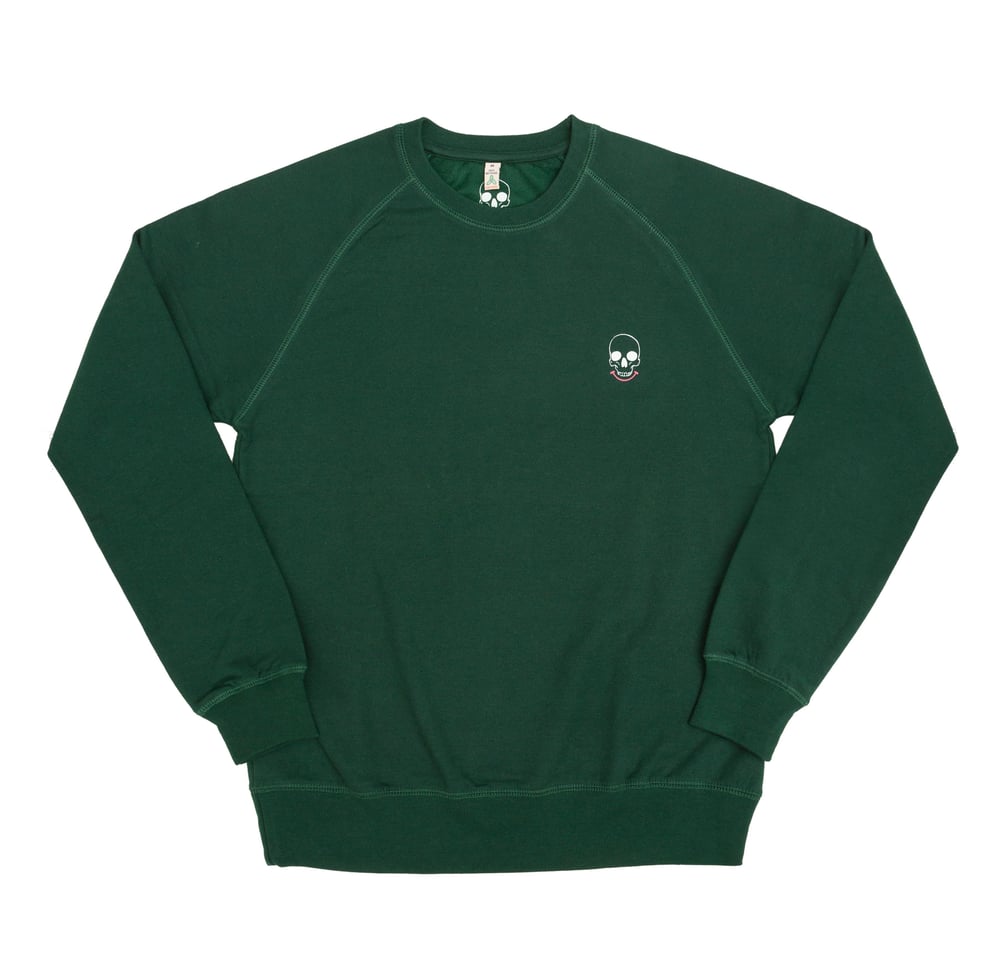 Smiley Skull Logo Unisex Sweatshirt (Recycled)