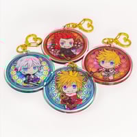 Image 1 of Kingdom Hearts Acrylic Charm Keychain