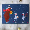 Collection "Barnabé l'ours de Noël" : lot illustrations de Noël
