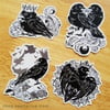 Crows & Roses Sticker Set