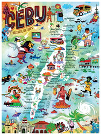 Image 3 of Fun Map of Cebu Island