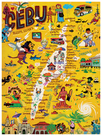 Image 4 of Fun Map of Cebu Island