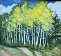 Aspen in the Pasture