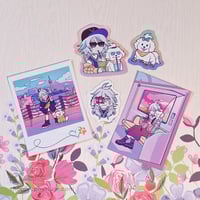Pastel Maltese Sticker Set