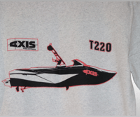 Image 4 of Axis T220 T-shirt - Grey Marle