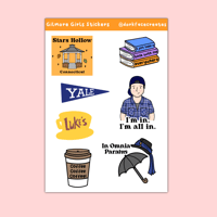 Image 2 of Gilmore Girls Stickers
