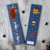Collection "Barnabé l'ours de Noël": marque-page grand format 