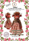 EMMA THE HIGHLAND COW 16 INCH SEWING PATTERN, WITH FUR AND FULL INSTRUCTIONS UK MADE