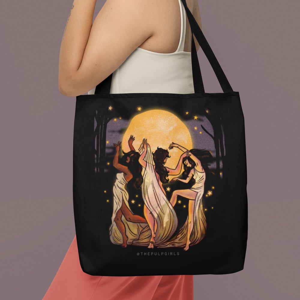 Image of SISTERS OF THE MOON TOTE BAG