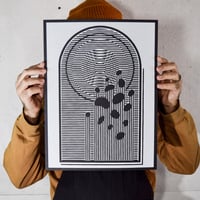 Image 1 of 'Sleeplessness' Screen Print