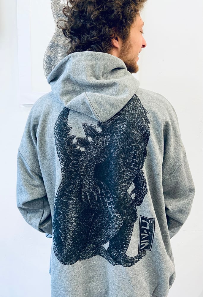 Image of Nu Godzilla HANES Hoodie 2nd Edition