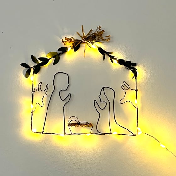 Image of Crèche lumineuse 