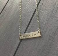 Image 4 of KMH BAR NECKLACE