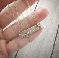 Image 1 of KMH BAR NECKLACE