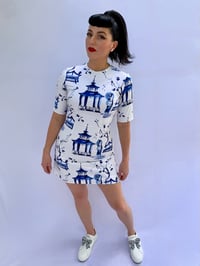 Image 1 of Geisha Garden Mini Dress