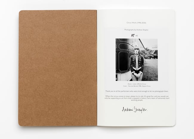 Circus Work - limited to 40 copies.