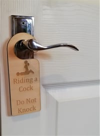 Image 3 of Novelty Door Hangers - Personalised (Adult)