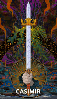 Image 3 of CASIMIR - Minor Arcana Tarot Swords