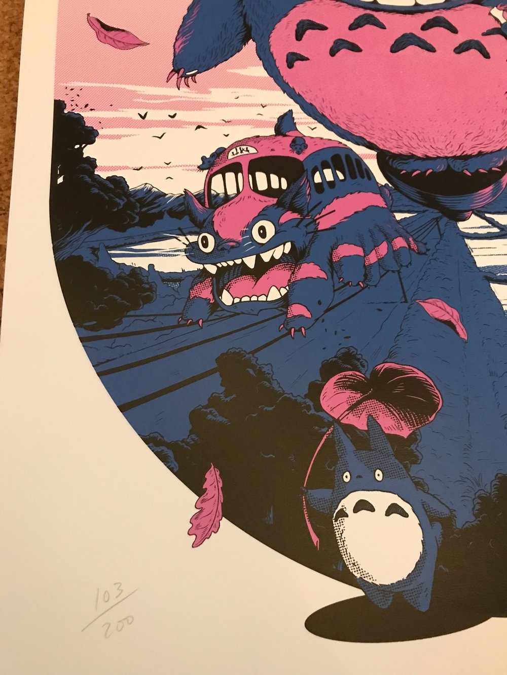 My Neighbour Totoro - Screenprint