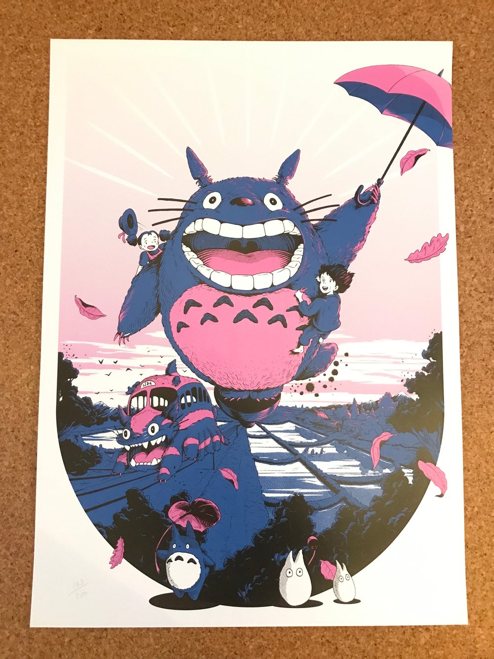 My Neighbour Totoro - Screenprint