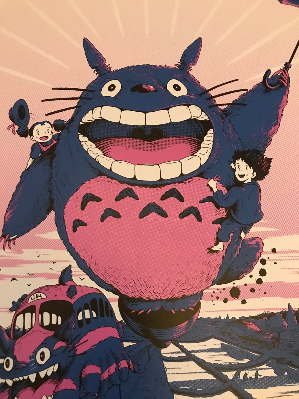 My Neighbour Totoro - Screenprint