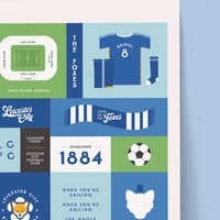 Image 2 of Leicester City Fan Print