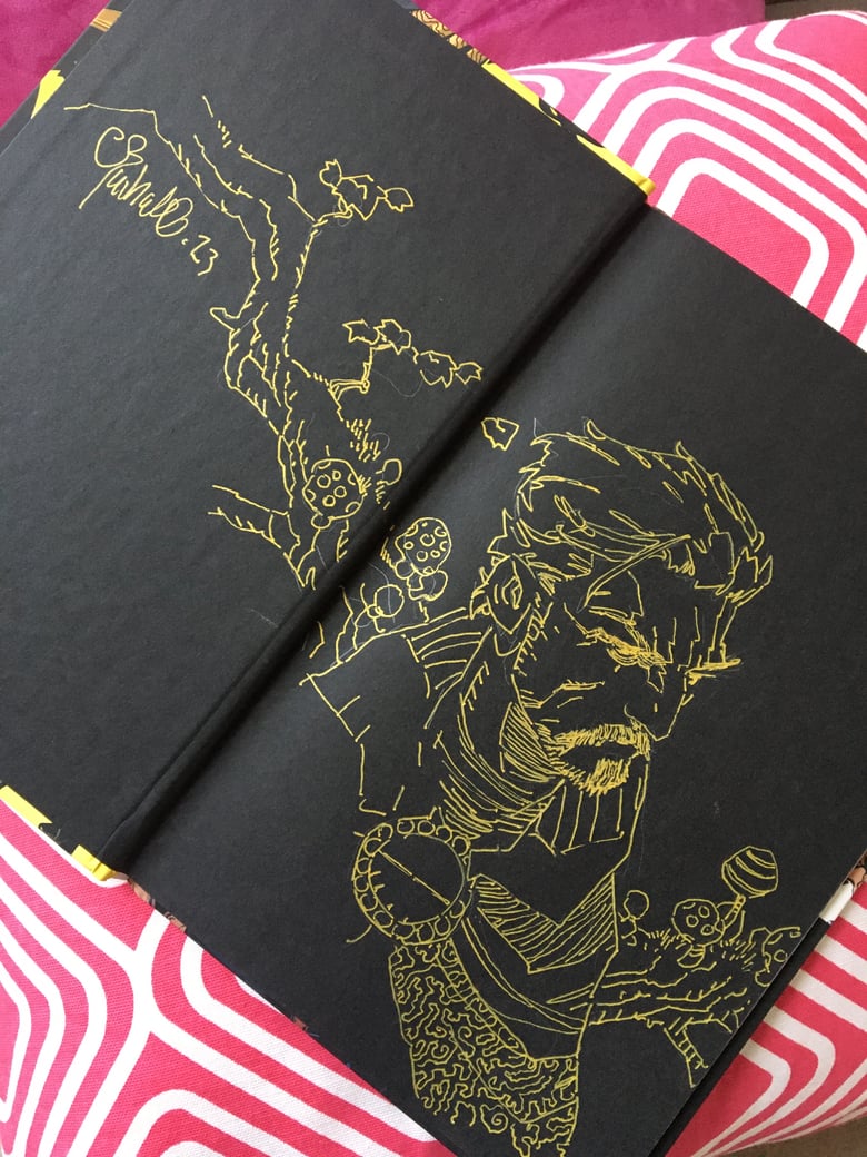 Image of DOCTOR STRANGE HARD COVER  with DRAWING