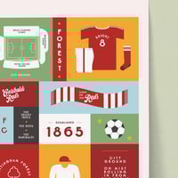 Image 3 of Nottingham Forest Fan Print