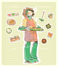 Image 2 of flcl : canti | 4 sticker sheets