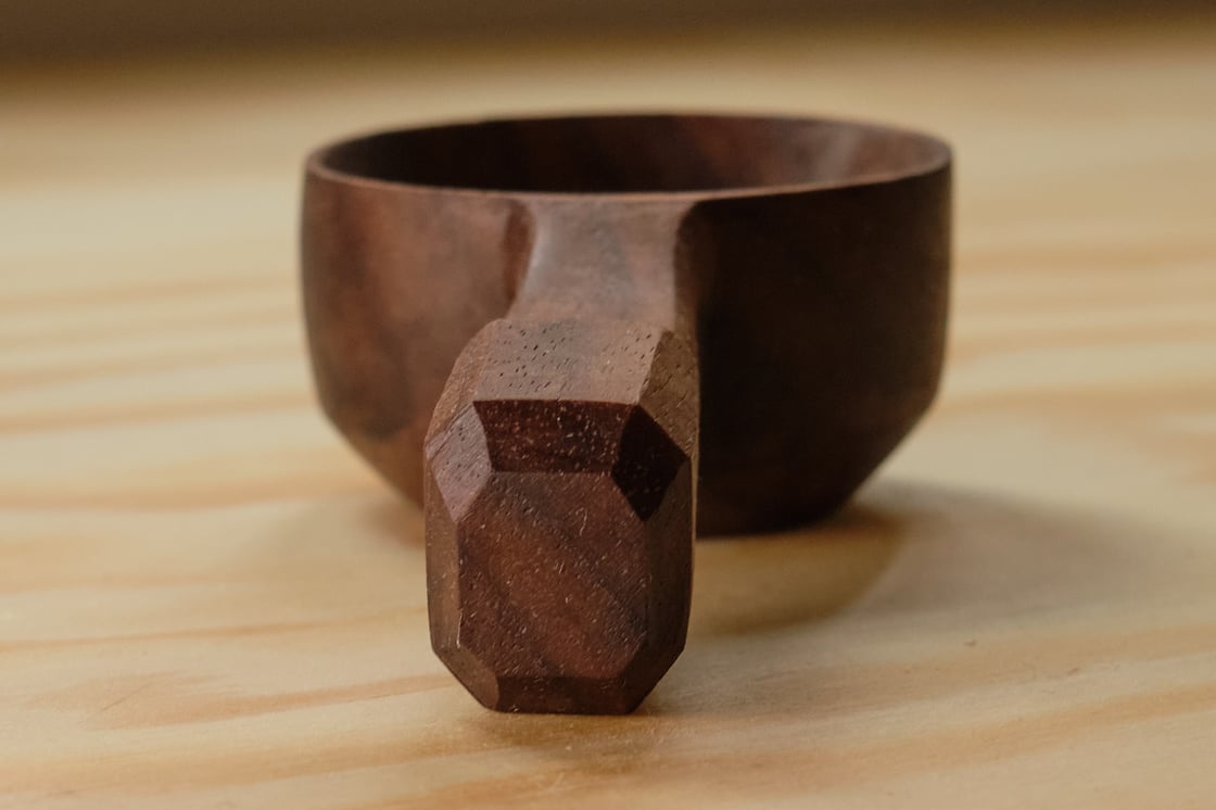 Image of Walnut Coffee Scoop - SC004