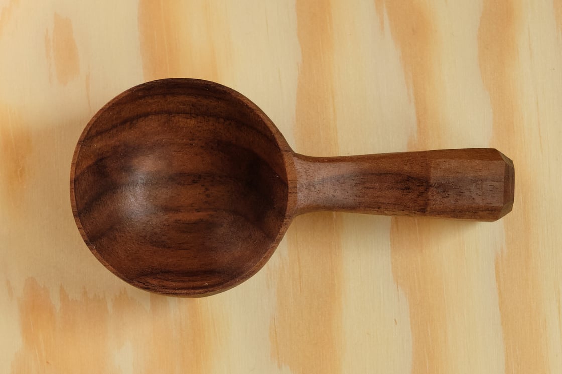 Image of Walnut Coffee Scoop - SC004