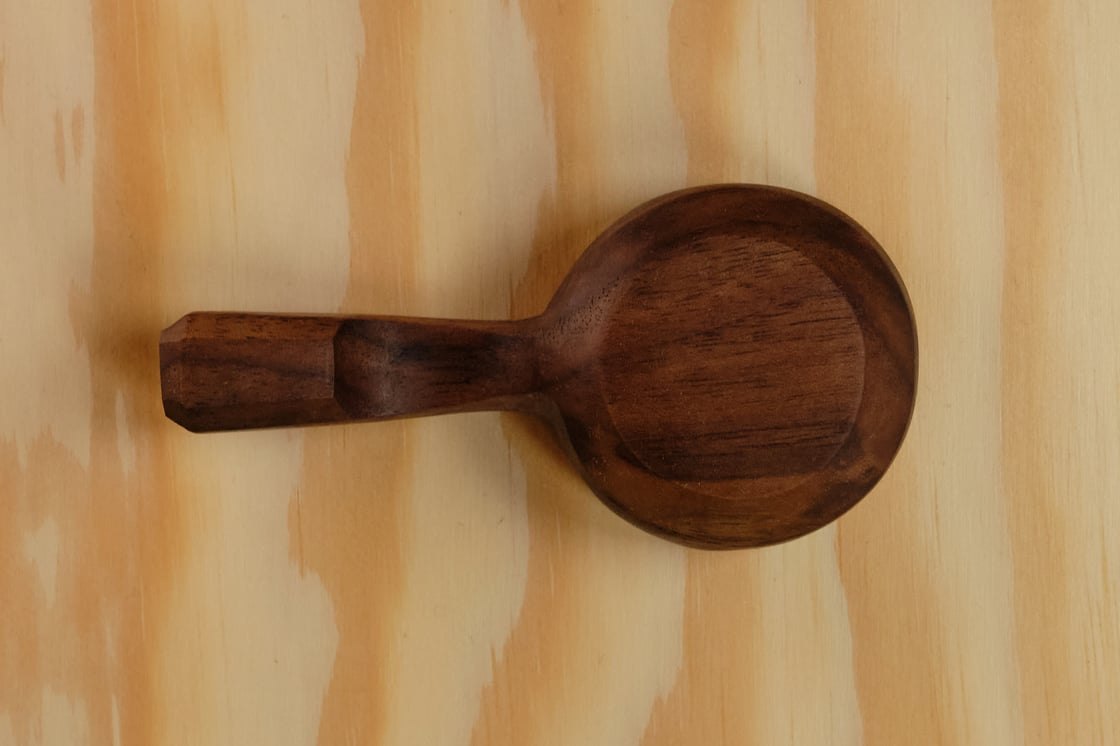 Image of Walnut Coffee Scoop - SC004