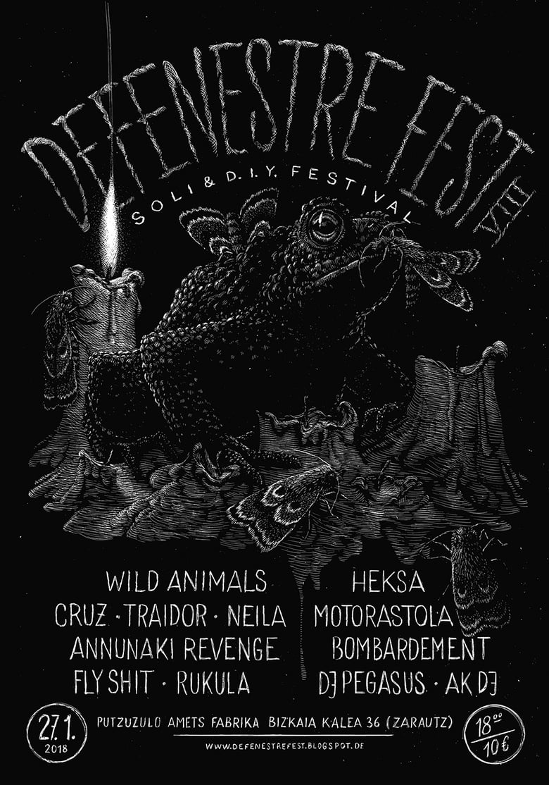 Image of »Defenestre Fest« Poster